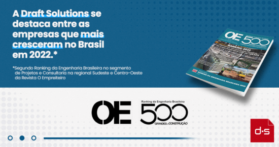 Draft Solutions foi reconhecida como uma das empresas de engenharia que mais cresceram no Brasil em 2022!
