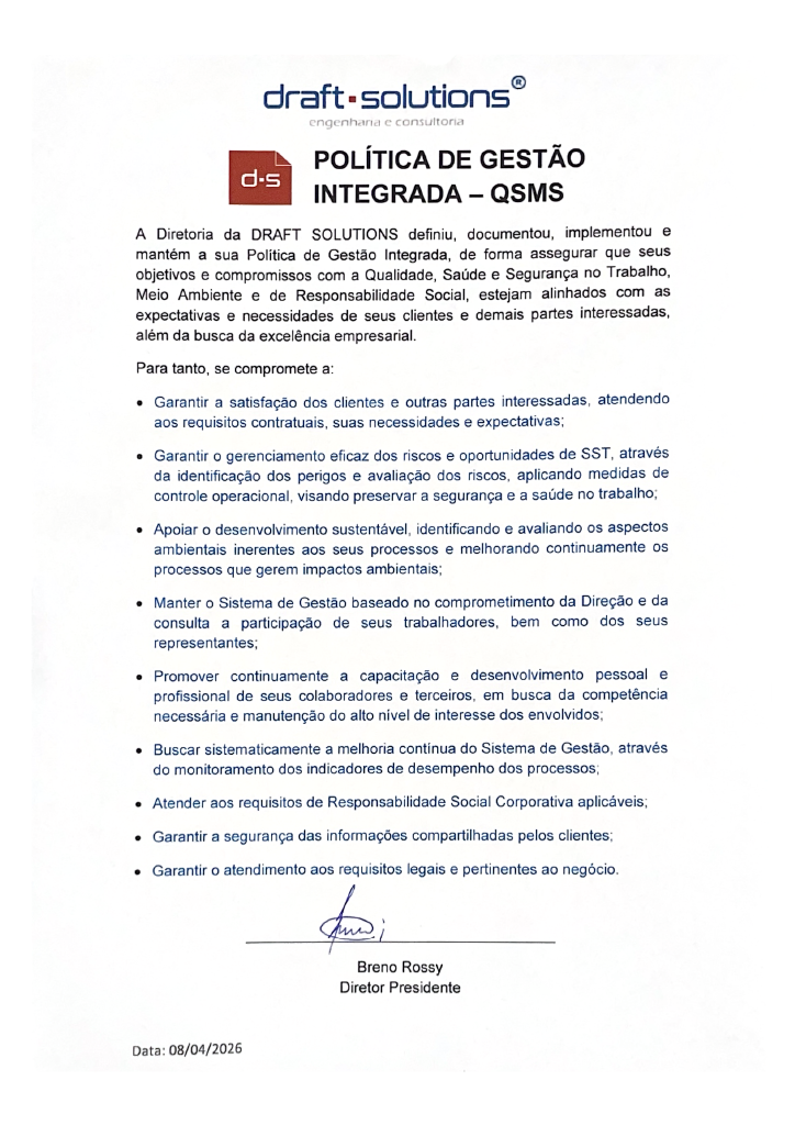 POLITICA DO SGI - QSMS